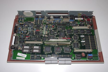 Main board of a US machine, in the lower case