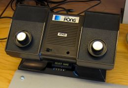 Atari Super Pong C-140 console