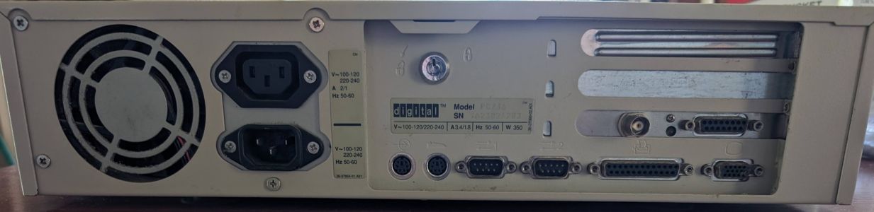 Rear panel (David Hall)