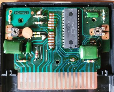 Inside the Supersportic PC-501 cartridge: a GI AY-3-8610