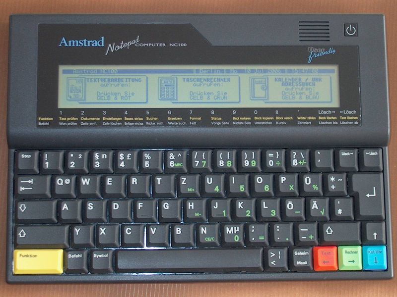 File:Amstrad NC100 (German, main menu).jpg