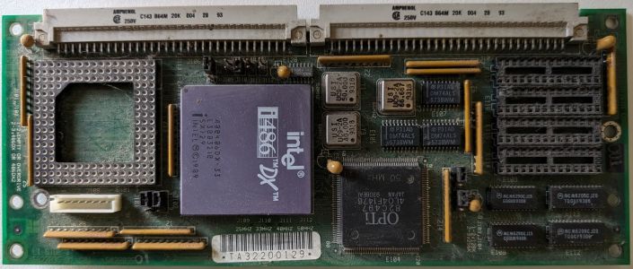433dxLP CPU module with empty vacancy socket (David Hall)