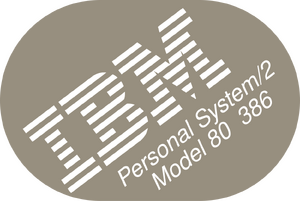 IBM PS2 Model 80 386 badge.svg