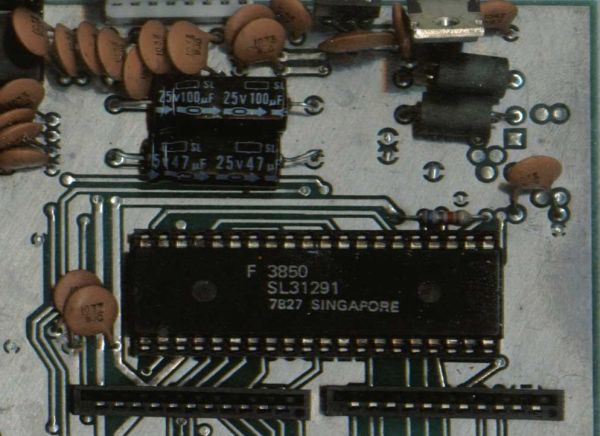 Grandstand Video Entertainment Computer electrolytic capacitors