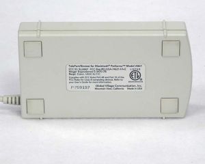 Base label of the TelePort/Bronze for Macintosh Performa, model A861