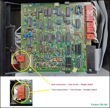 Tandon TM100 single-sided logic board (minuszerodegrees)