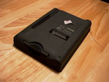 The back, with the stylus groove