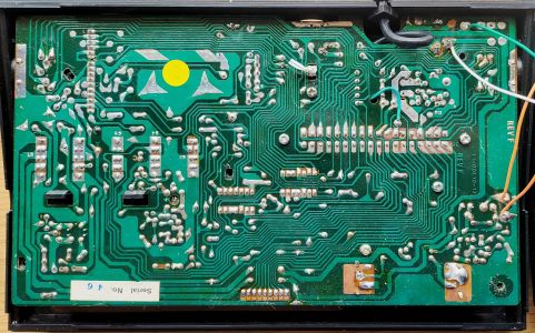 Main board, solder side: SD-070, REV F
