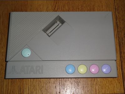 XEGS with the keyboard attached