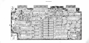 Amstrad CPC6128 main PCB layout