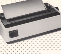 Atari 1025 printer (Atari flyer, 1983)