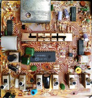 Grandstand 4600 colour - PCB