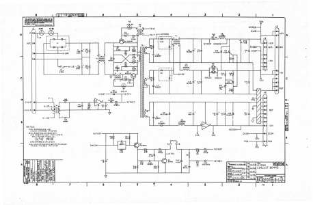 DEC schematic of the H7862 power supply, sheet 1